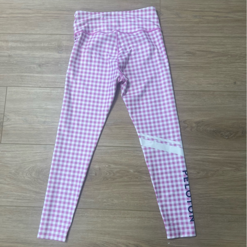Peloton gingham high rise leggings size large - Picture 7 of 9